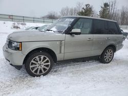 Land Rover salvage cars for sale: 2012 Land Rover Range Rover HSE Luxury