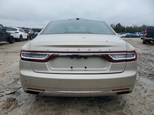 2017 Lincoln Continental Select