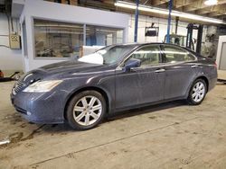 Salvage cars for sale at Wheeling, IL auction: 2007 Lexus ES 350