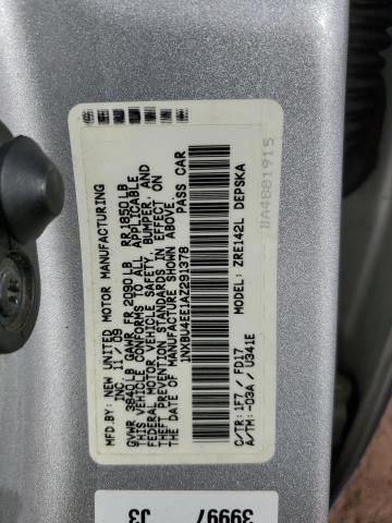 2010 Toyota Corolla Base