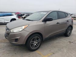 Salvage cars for sale at Grand Prairie, TX auction: 2013 Hyundai Tucson GL