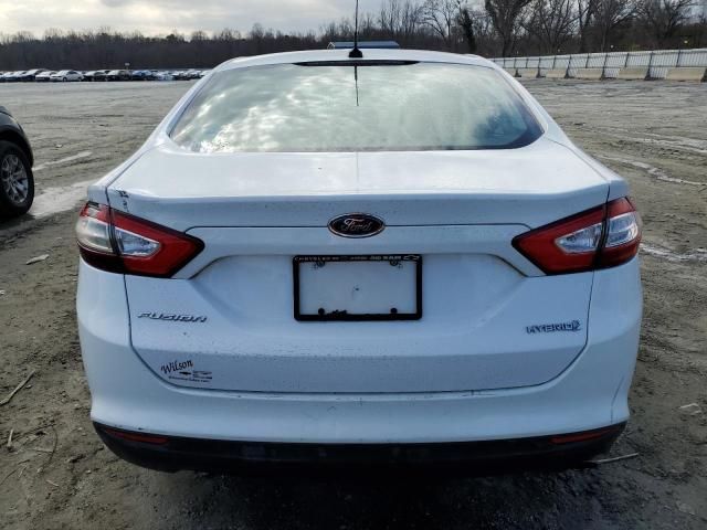 2015 Ford Fusion S Hybrid