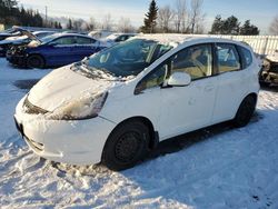 Salvage cars for sale at Bowmanville, ON auction: 2013 Honda FIT LX