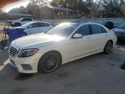 Mercedes-Benz s-Class salvage cars for sale: 2015 Mercedes-Benz S 550 4matic