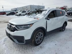 Salvage cars for sale at Chicago Heights, IL auction: 2021 Honda CR-V EXL