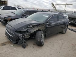 Salvage cars for sale at Kansas City, KS auction: 2014 Ford Fusion Titanium