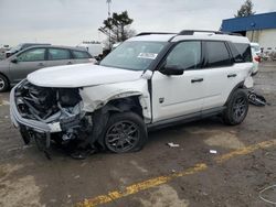 Salvage cars for sale at Woodhaven, MI auction: 2022 Ford Bronco Sport BIG Bend