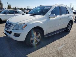 Salvage cars for sale at Rancho Cucamonga, CA auction: 2009 Mercedes-Benz ML 350