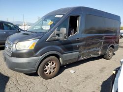 Salvage cars for sale at Colton, CA auction: 2016 Ford Transit T-350