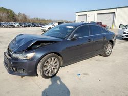 Salvage cars for sale at Gaston, SC auction: 2015 Audi A6 Premium