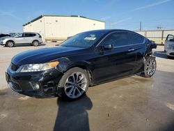 Salvage cars for sale at Haslet, TX auction: 2013 Honda Accord EXL