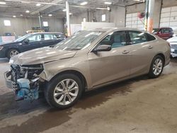 Salvage cars for sale at Blaine, MN auction: 2022 Chevrolet Malibu LT