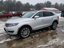 2016 Lincoln MKX Reserve en venta en Mendon, MA