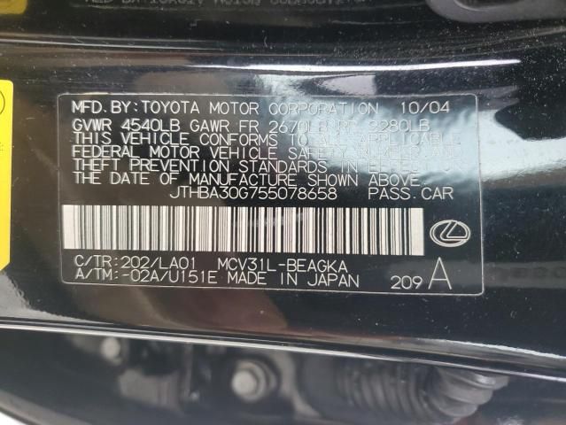 2005 Lexus ES 330