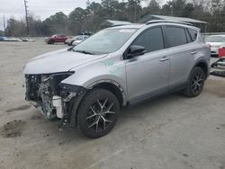 Salvage cars for sale at Savannah, GA auction: 2018 Toyota Rav4 SE