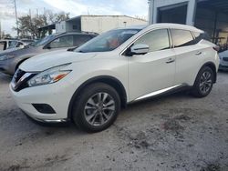 Salvage cars for sale at West Palm Beach, FL auction: 2017 Nissan Murano S