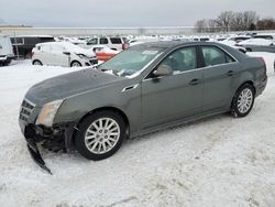 Salvage cars for sale at Davison, MI auction: 2011 Cadillac CTS Luxury Collection