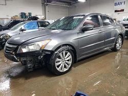 Salvage cars for sale at Elgin, IL auction: 2012 Honda Accord EXL