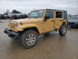 Jeep salvage cars for sale: 2013 Jeep Wrangler Unlimited Sahara