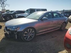 Salvage cars for sale at San Martin, CA auction: 2015 Audi A6 Prestige