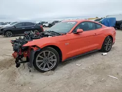 Salvage cars for sale at Houston, TX auction: 2015 Ford Mustang GT