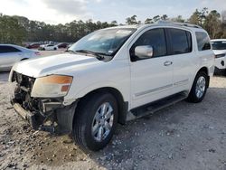 Salvage cars for sale at Houston, TX auction: 2012 Nissan Armada SV