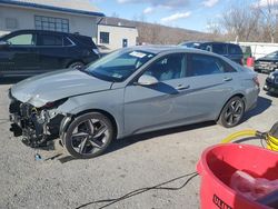 Salvage cars for sale at Grantville, PA auction: 2023 Hyundai Elantra Limited