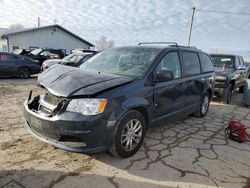 Salvage cars for sale at Pekin, IL auction: 2013 Dodge Grand Caravan SXT