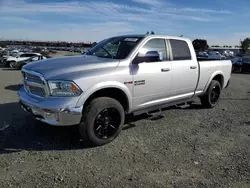 Salvage trucks for sale at Antelope, CA auction: 2016 Dodge 1500 Laramie