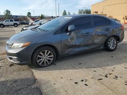 Honda Vehiculos salvage en venta: 2012 Honda Civic EX