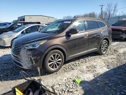 SUV salvage a la venta en subasta: 2017 Hyundai Santa FE SE