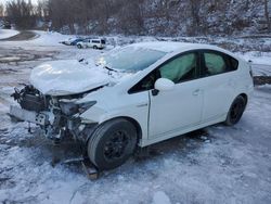 Salvage cars for sale at Marlboro, NY auction: 2015 Toyota Prius