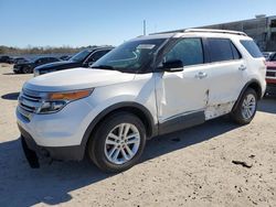 Salvage cars for sale at Fredericksburg, VA auction: 2014 Ford Explorer XLT