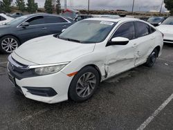 Honda salvage cars for sale: 2016 Honda Civic EX