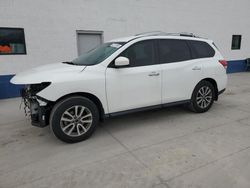 Salvage cars for sale at Farr West, UT auction: 2015 Nissan Pathfinder S