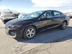 Salvage cars for sale from Copart North Las Vegas, NV: 2017 Chevrolet Malibu LS