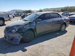 Salvage cars for sale from Copart Las Vegas, NV: 2011 Toyota Corolla Base