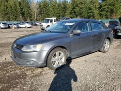 Salvage cars for sale at Graham, WA auction: 2011 Volkswagen Jetta TDI