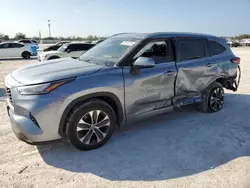 Salvage cars for sale at Arcadia, FL auction: 2020 Toyota Highlander XLE