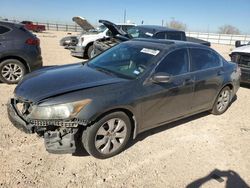 Salvage cars for sale at Andrews, TX auction: 2009 Honda Accord EXL