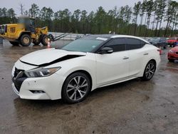 Salvage cars for sale at Harleyville, SC auction: 2017 Nissan Maxima 3.5S