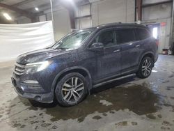 Salvage cars for sale at North Billerica, MA auction: 2016 Honda Pilot Touring