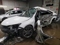 Salvage cars for sale at Elgin, IL auction: 2016 Toyota Camry LE