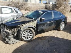 Salvage cars for sale at Albuquerque, NM auction: 2018 Toyota Camry L