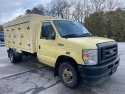 Salvage cars for sale at North Billerica, MA auction: 2021 Ford Econoline E450 Super Duty Cutaway Van