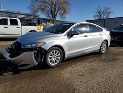 Salvage cars for sale at Albuquerque, NM auction: 2016 Ford Fusion S