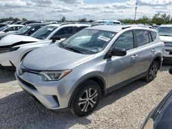 Salvage cars for sale at Arcadia, FL auction: 2017 Toyota Rav4 LE