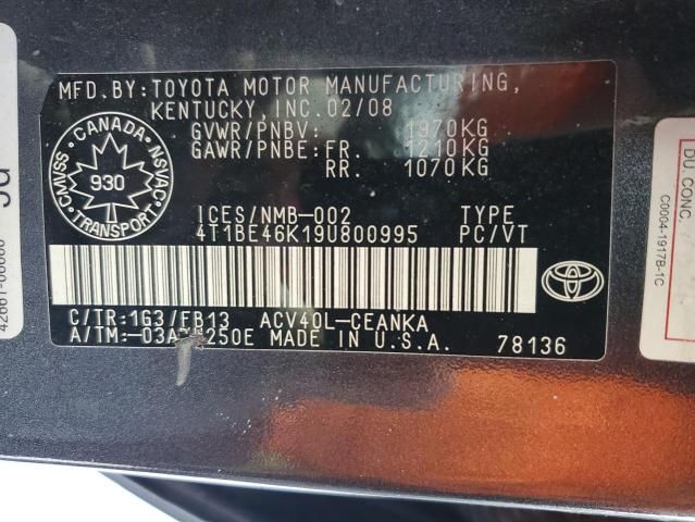 2009 Toyota Camry Base