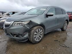 Acura salvage cars for sale: 2016 Acura MDX Technology