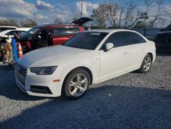 Salvage cars for sale at Riverview, FL auction: 2018 Audi A4 Premium